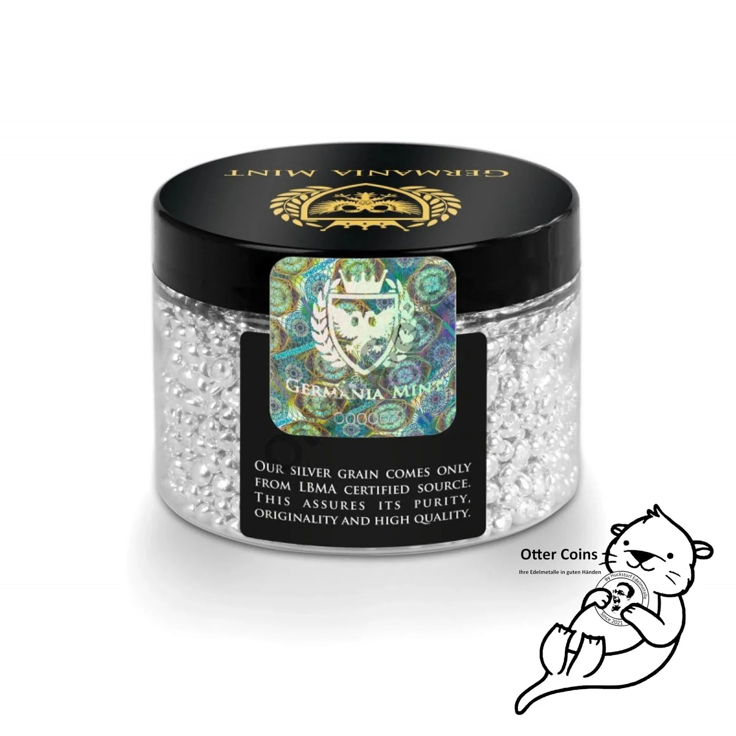Silber Granulat in 50 Gramm Tütchen 80ct/gr