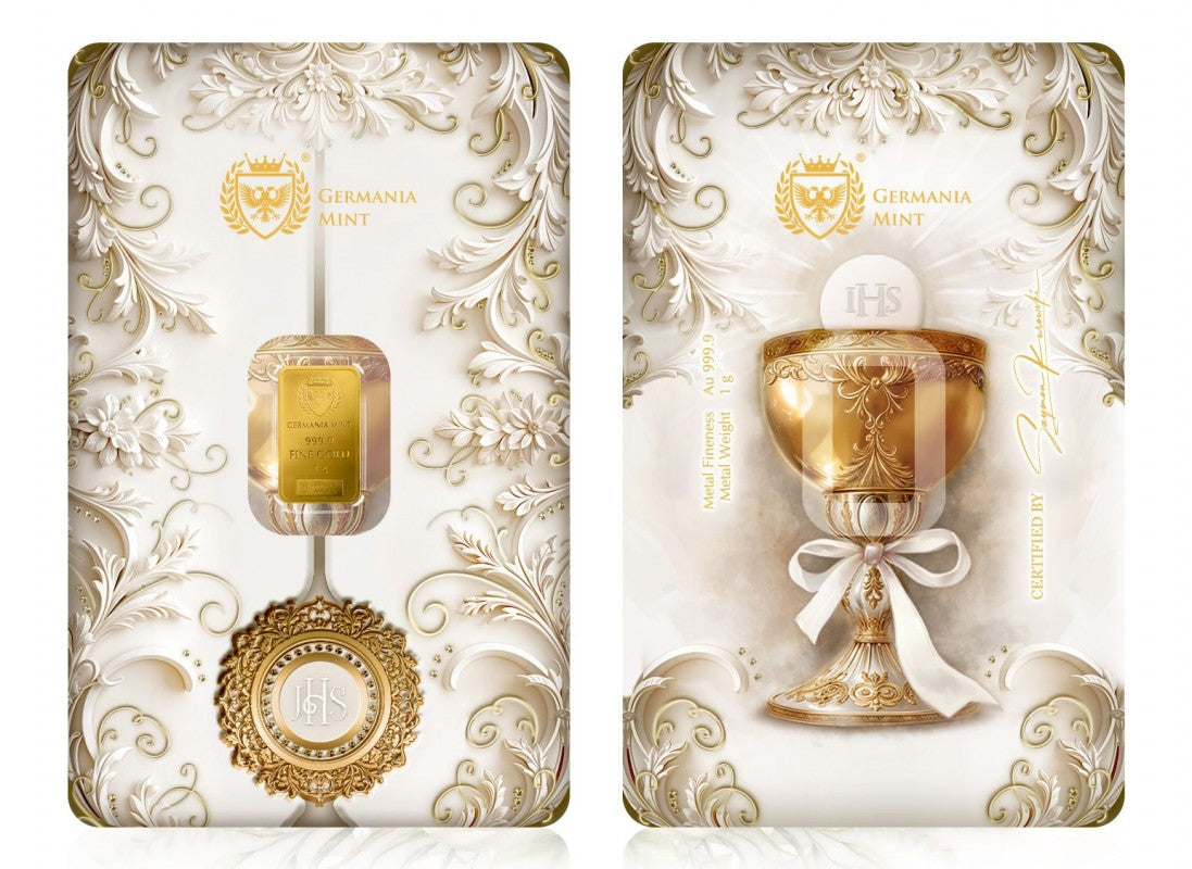 Germania Mint - Erste Heilige Kommunion 1 Gramm Goldbarren**