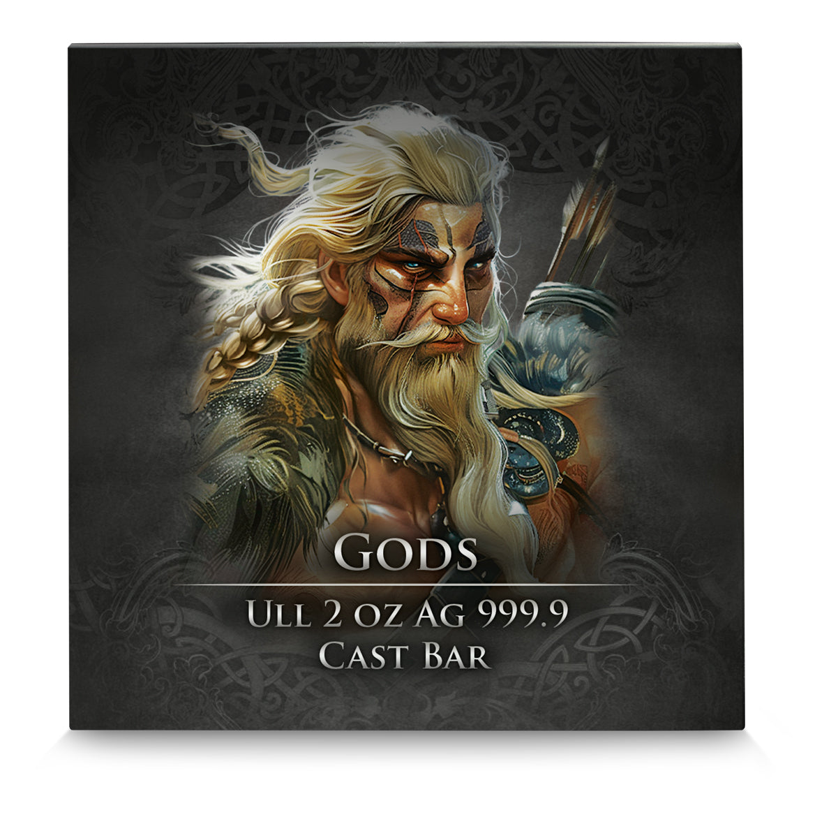 Germania Mint Gods - Ull - 2 oz Silberbarren Gussbarren