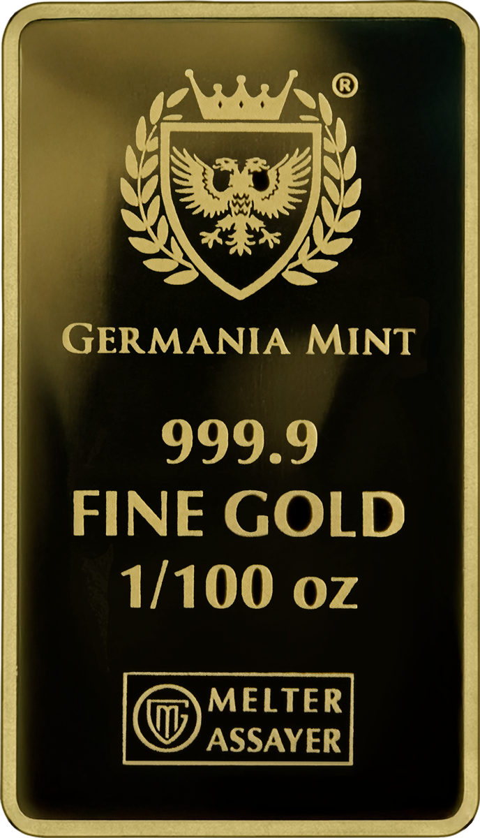 Germania Mint - Halloween - 1/100 oz Goldbarren Proof im Safepack**