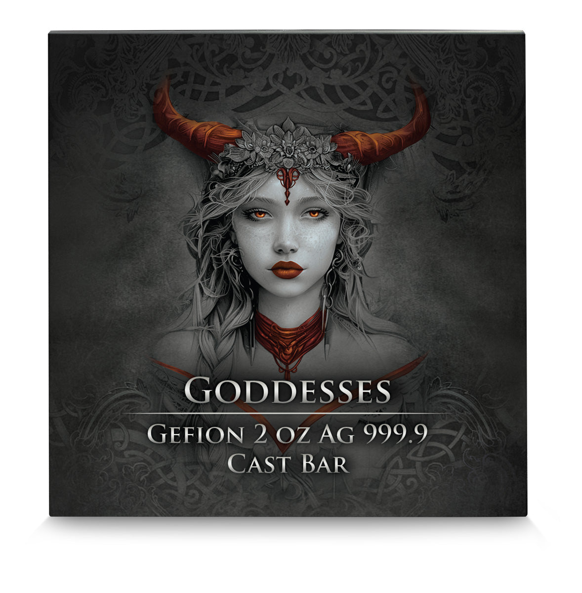Germania Mint Goddesses Gefion #5. 2 oz Silberbarren