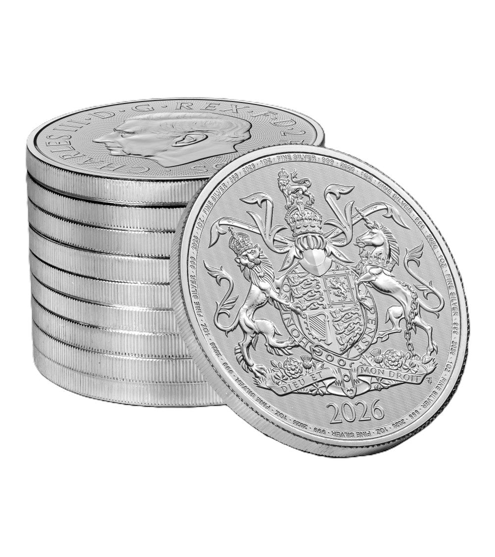 The Royal Arms 2026 - 1 oz Silbermünze