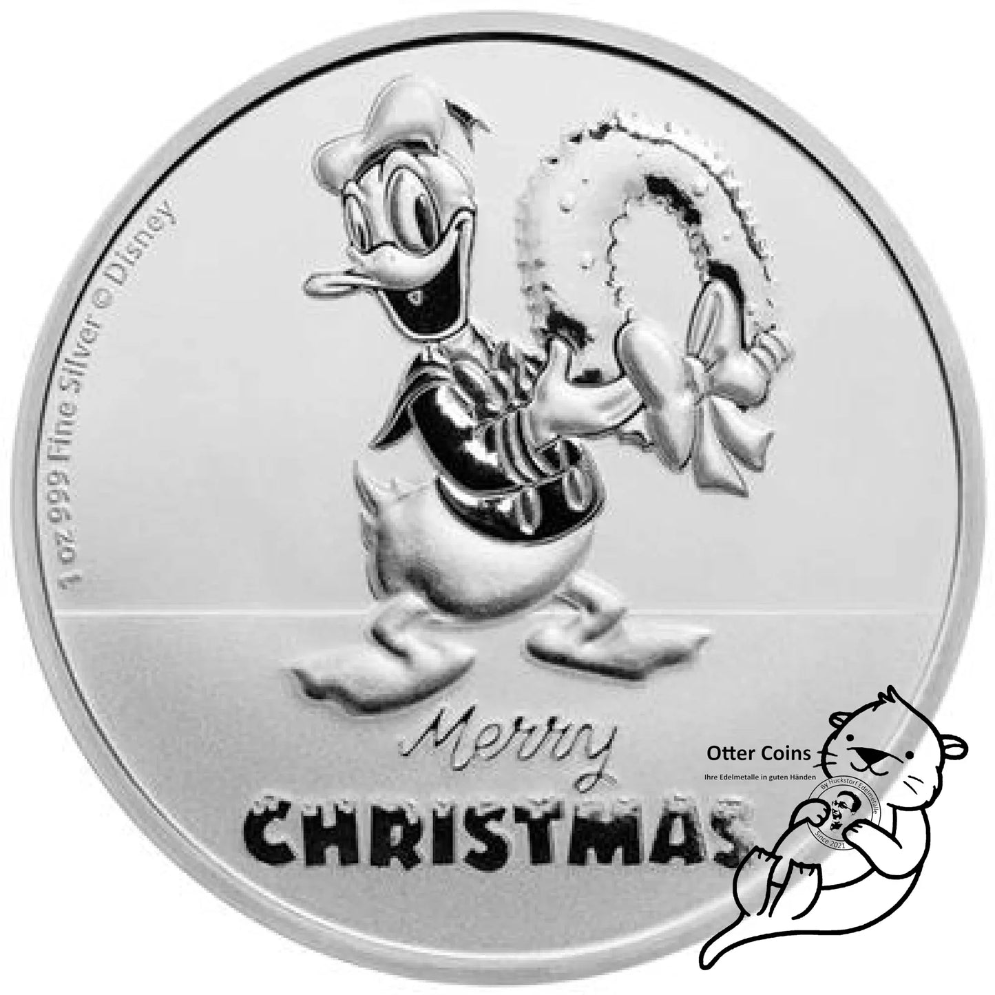 Donald Duck 1 Oz Silbermünze 2022