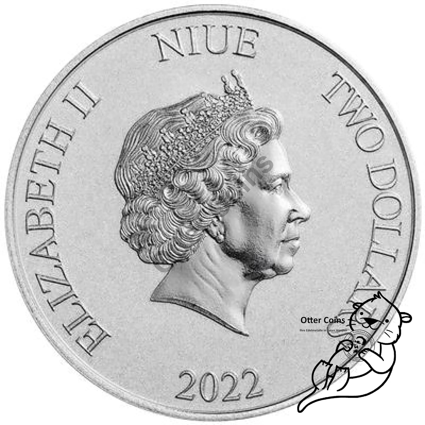 Donald Duck 1 Oz Silbermünze 2022