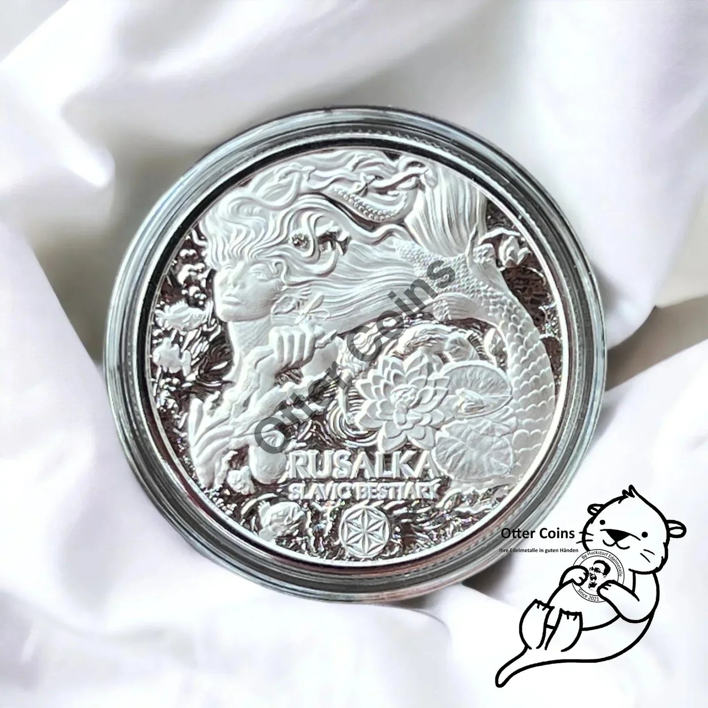 Slavik Bestiary Rusalka 1oz Silbermünze 999 2023*