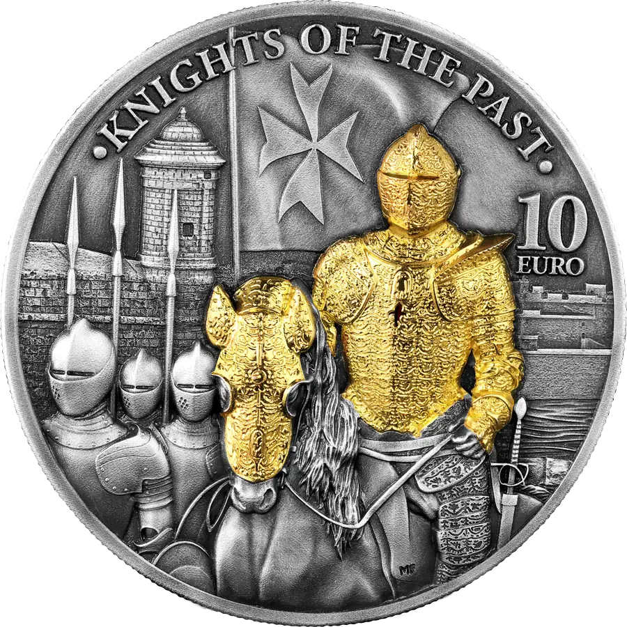 Knights of the Past Malta Knight 2 oz 2023 Silber