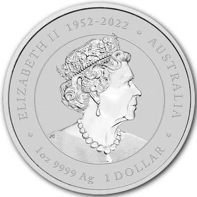 Lunar III Drache 1 Oz Silbermünze coloriert 2024*