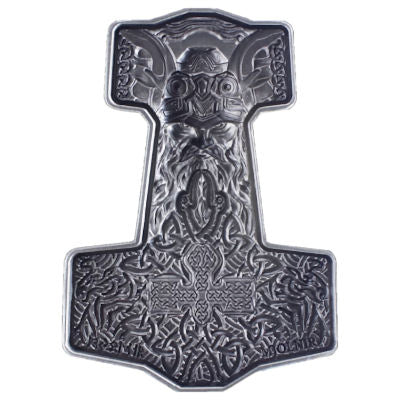 Mjolnir Thor´s Hammer Silver Stacker 2 Oz
