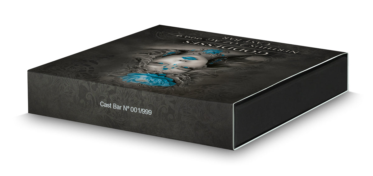 Germania Mint Goddesses Nerthus #6. 2 oz Silberbarren