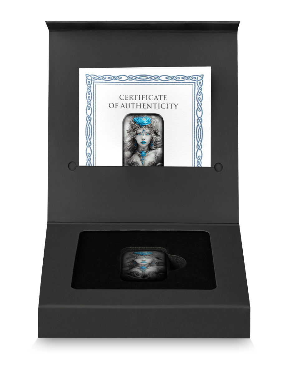 Germania Mint Goddesses Nerthus #6. 2 oz Silberbarren