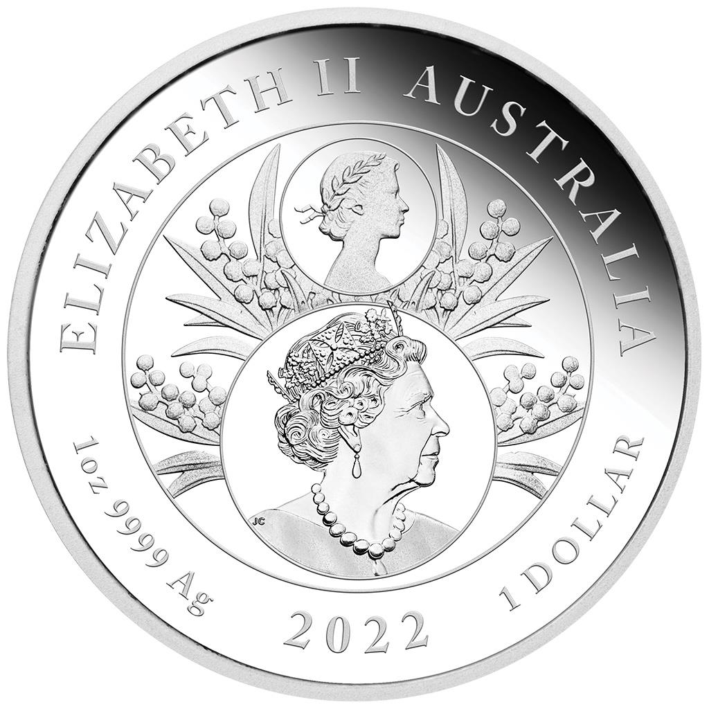 Queen Elizabeth II Platinum Jubilee 70 Years Accession 1 Oz