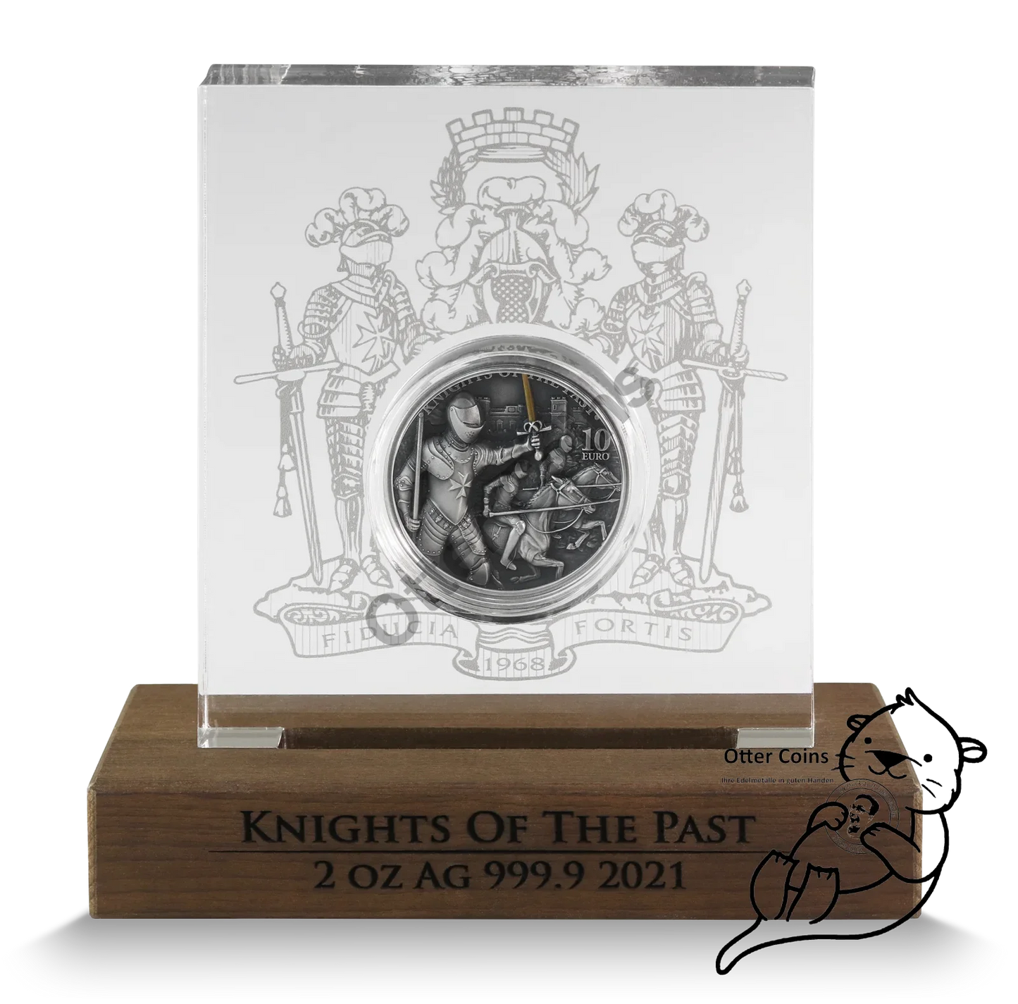 Knights of the Past Malteser Ritter 2 oz 2021 Silber HR