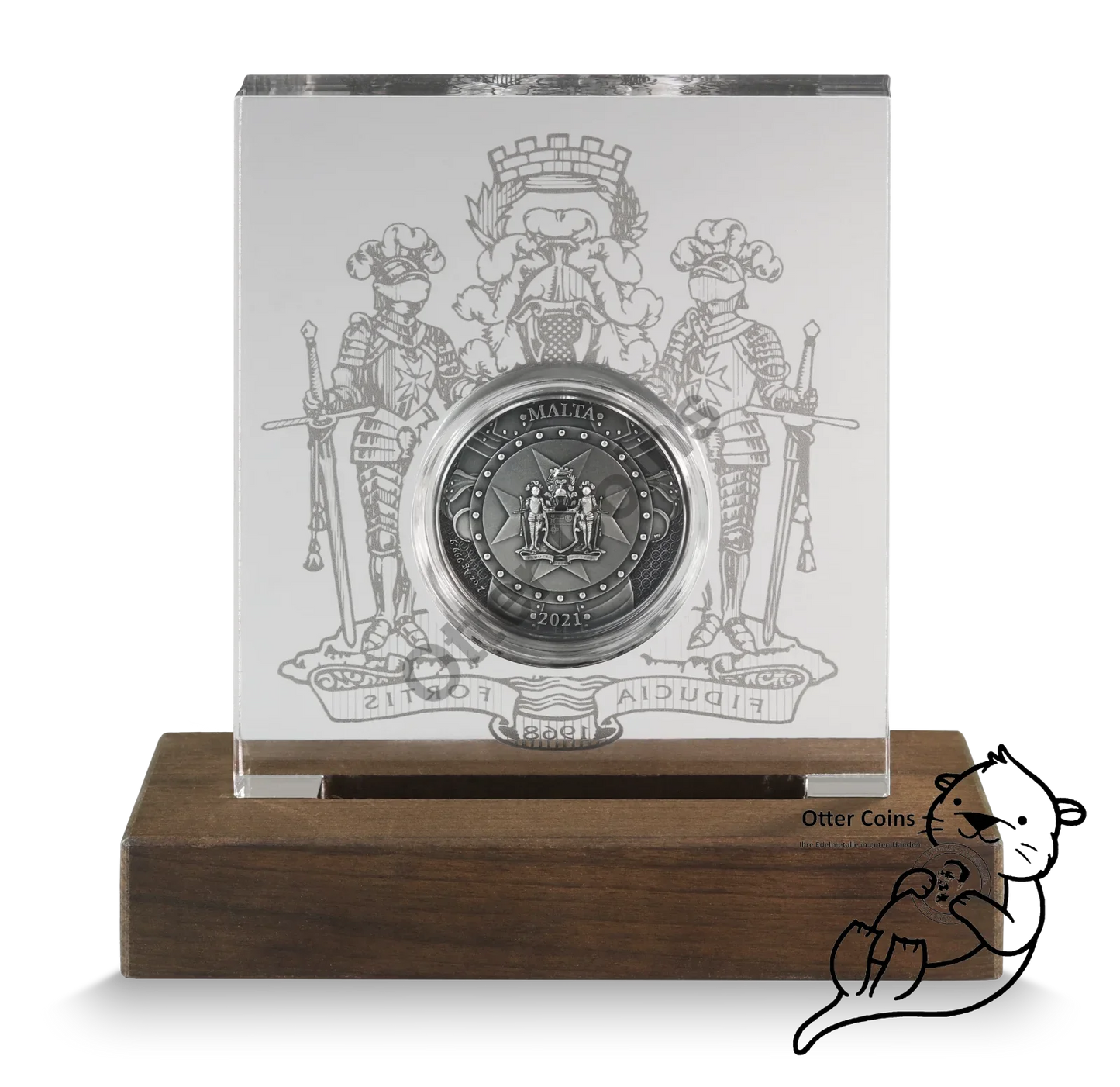 Knights of the Past Malteser Ritter 2 oz 2021 Silber HR
