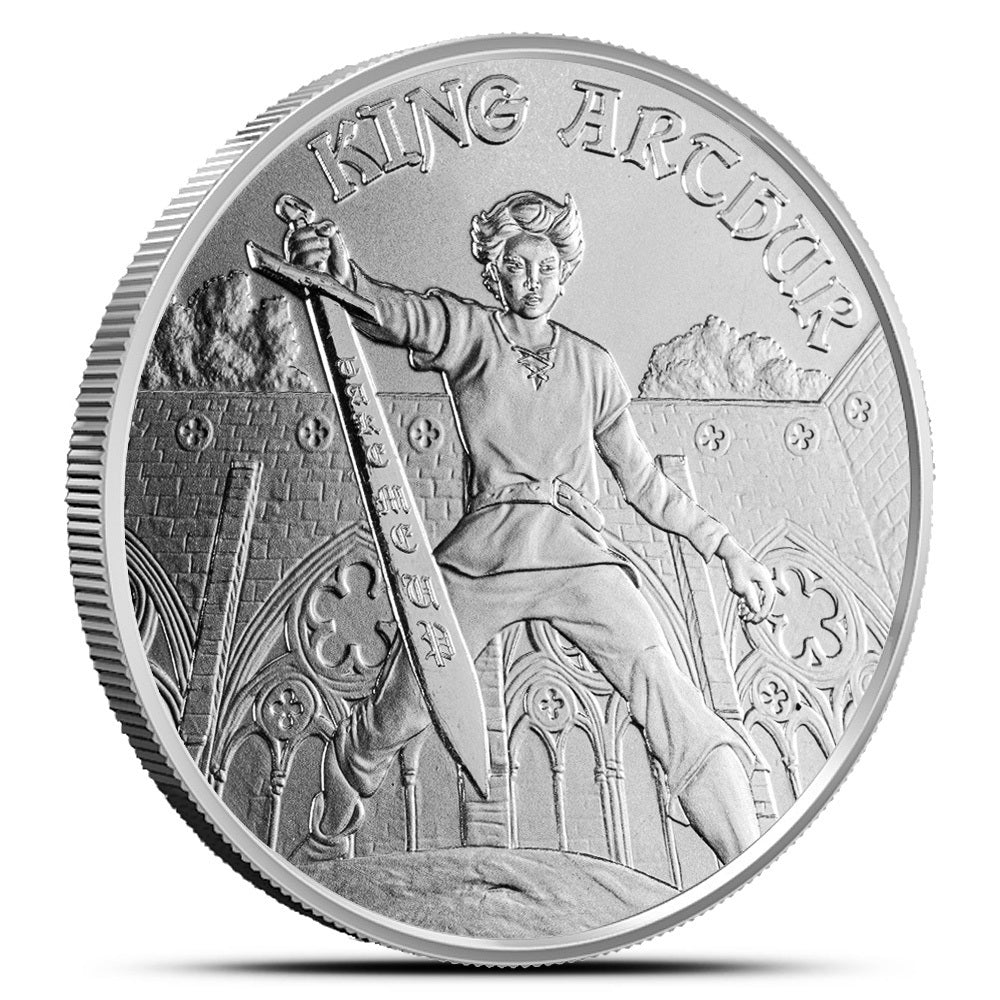 Silbermünze Silver Towne ``King Arthur´´ 1oz