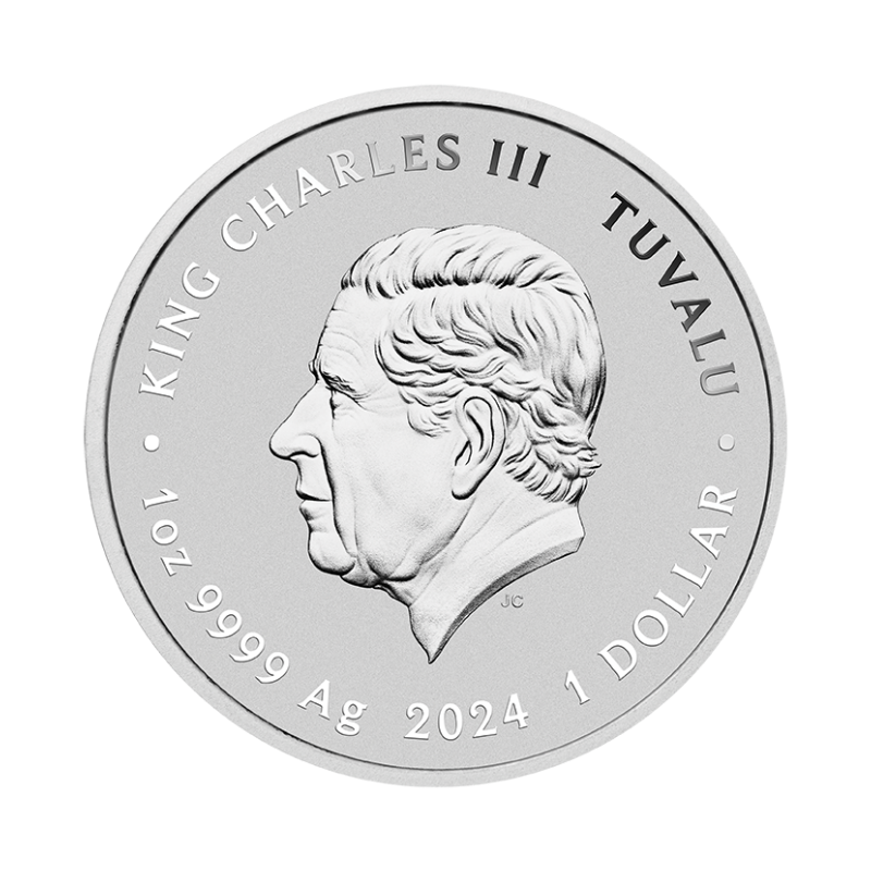 Spongebob Schwammkopf 1 Oz Silbermünze 2024*