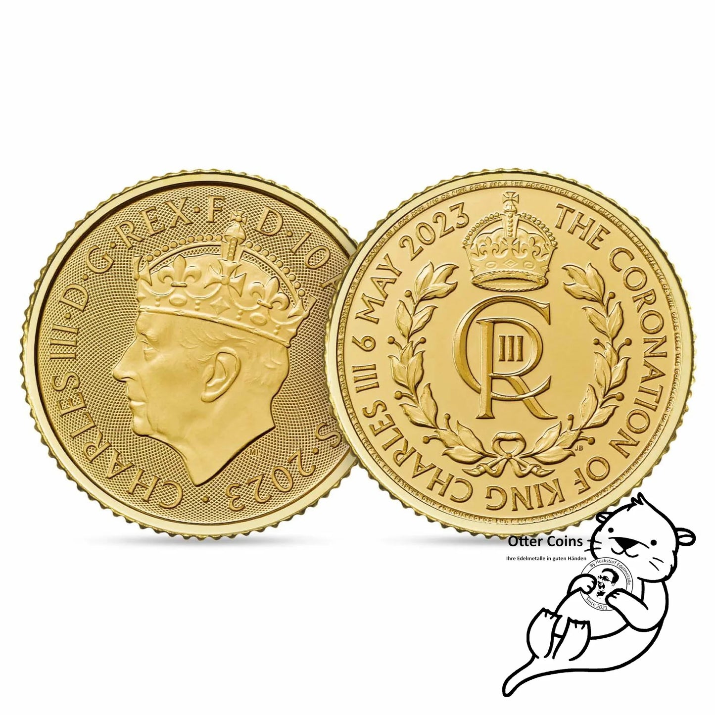 Coronation of his Majesty King 1/10 oz Gold 2023**
