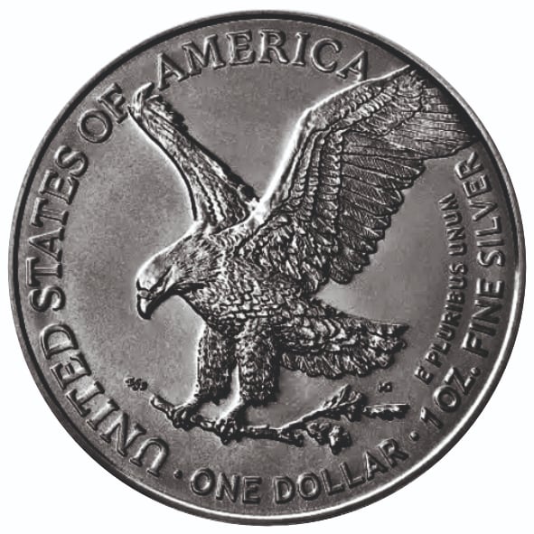 USA ASE Skeletons Mrs. Andrea Color 1oz Silber 2024*