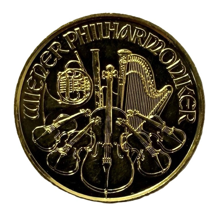 Wiener Philharmoniker 1/25 oz Goldmünze 2023*
