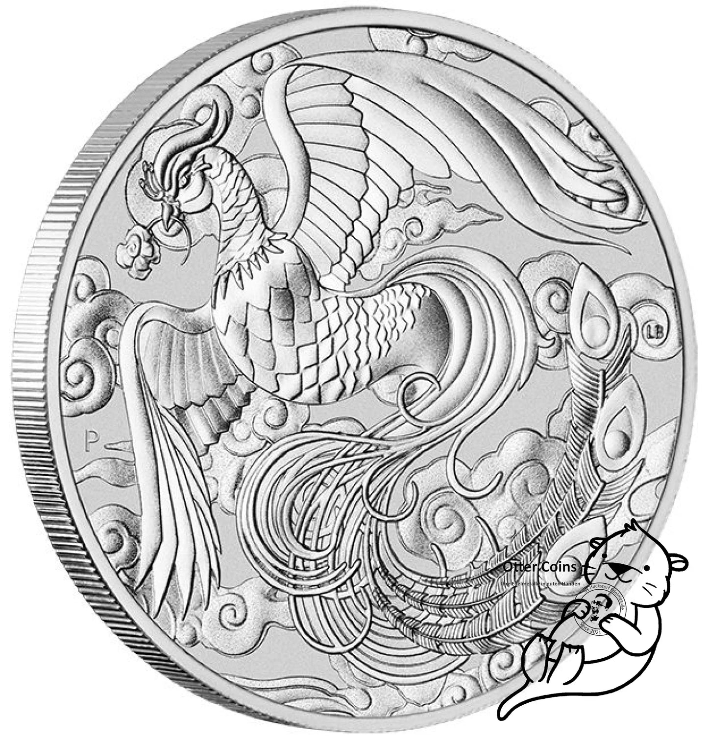 Dragon and Tiger 2018 1oz Silbermünze* Sonder