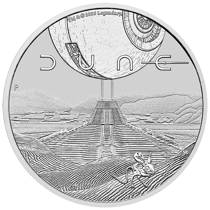 Dune™ 2026 Perth Mint 1 oz Silbermünze BU