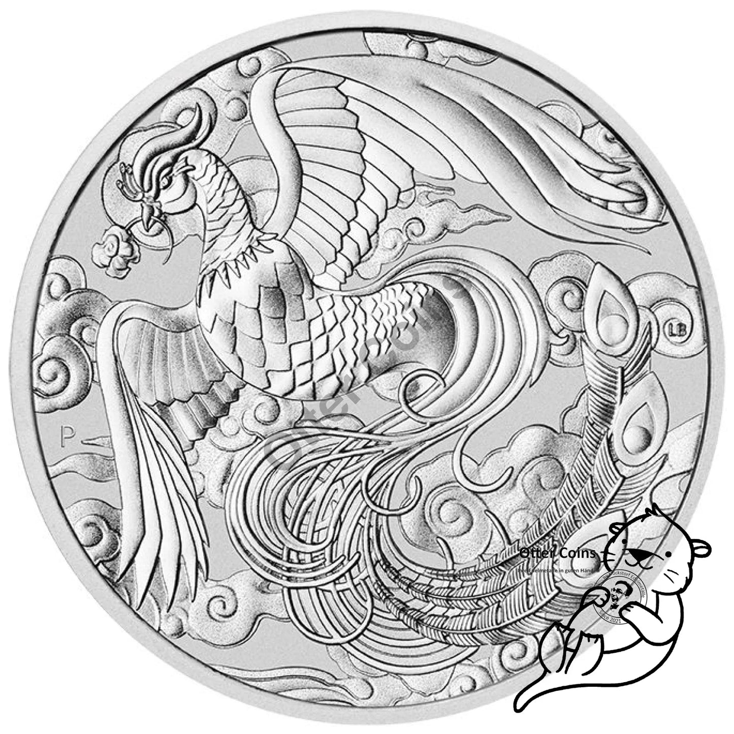 Dragon and Tiger 2018 1oz Silbermünze* Sonder