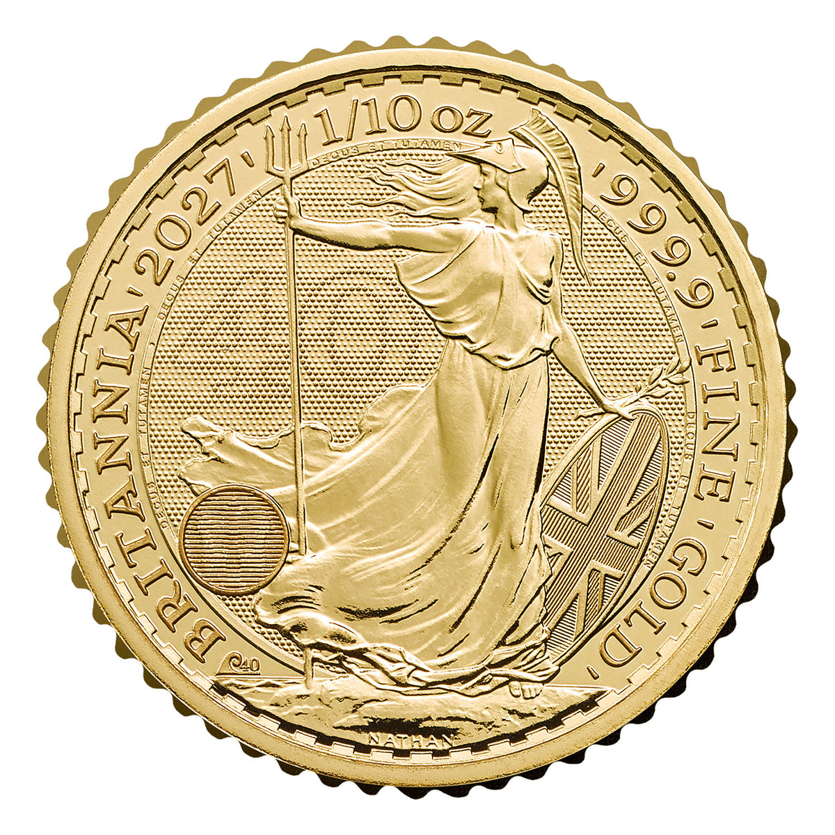 Britannia 2027 - 30. Jubiläum - 1/10 oz Goldmünze BU**