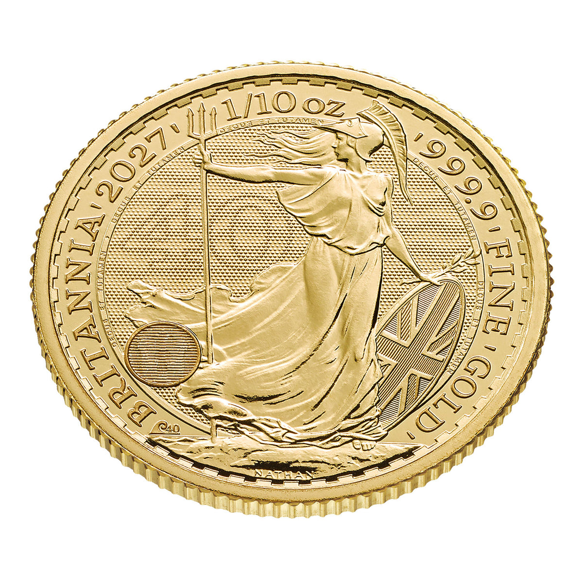 Britannia 2027 - 30. Jubiläum - 1/10 oz Goldmünze BU**