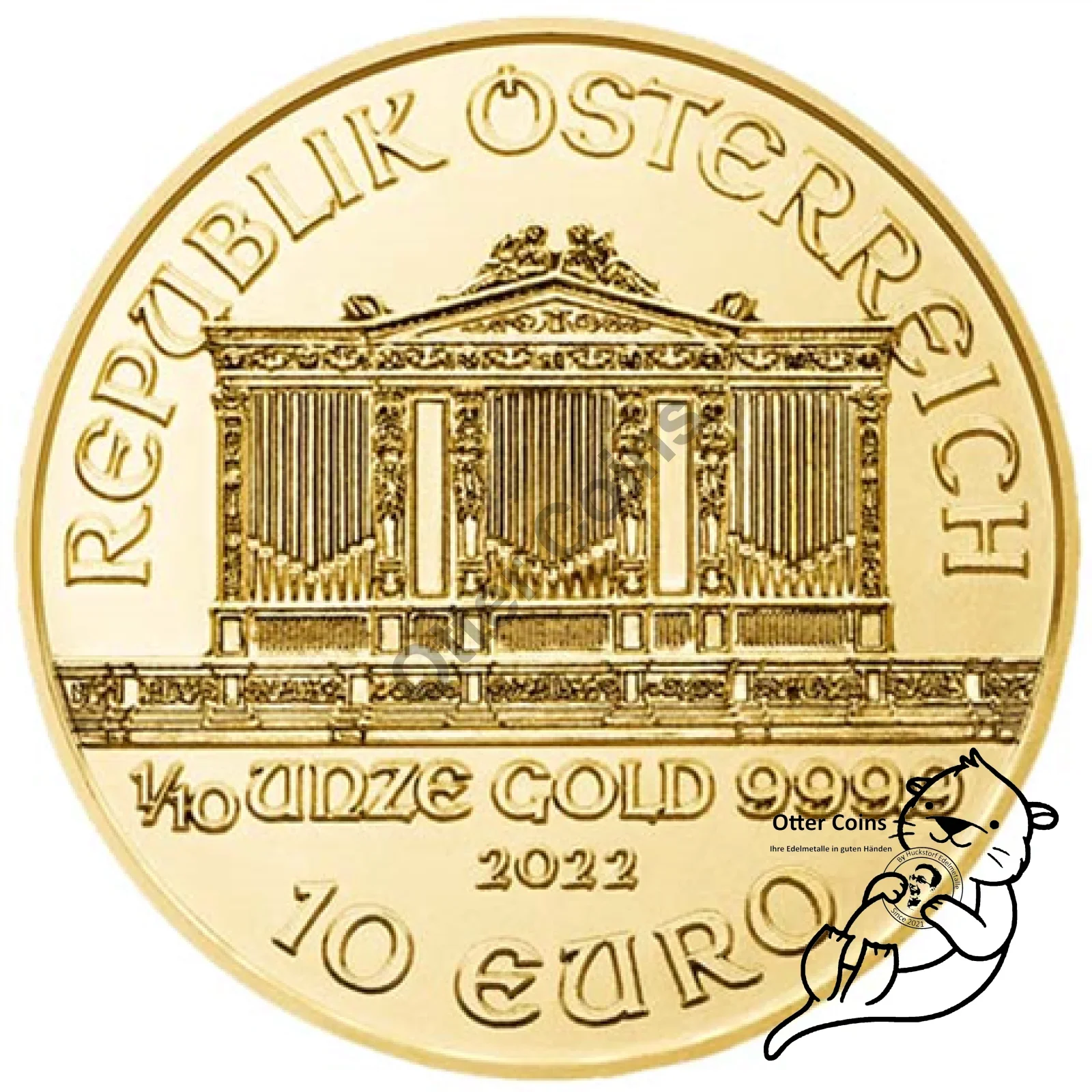 Wiener Philharmoniker 1/10oz Goldmünze 2022*