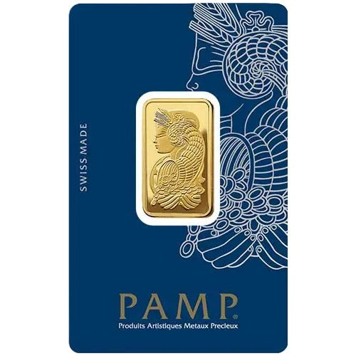 PAMP Suisse Fortuna 1/2 oz Goldbarren 999 Gold im Blister**