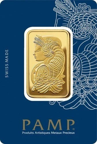 PAMP Suisse Fortuna 1 oz Goldbarren 999 Gold im Blister**