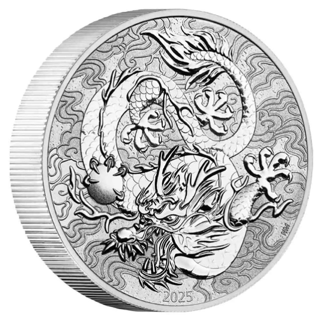 Chinese Myths & Legends - Dragon #4. 2025 10 oz Silbermünze (Auflage: 888 Stück)