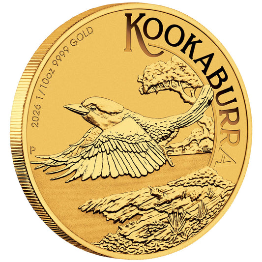 Australien Kookaburra 2026 - 1/10 oz Goldmünze**