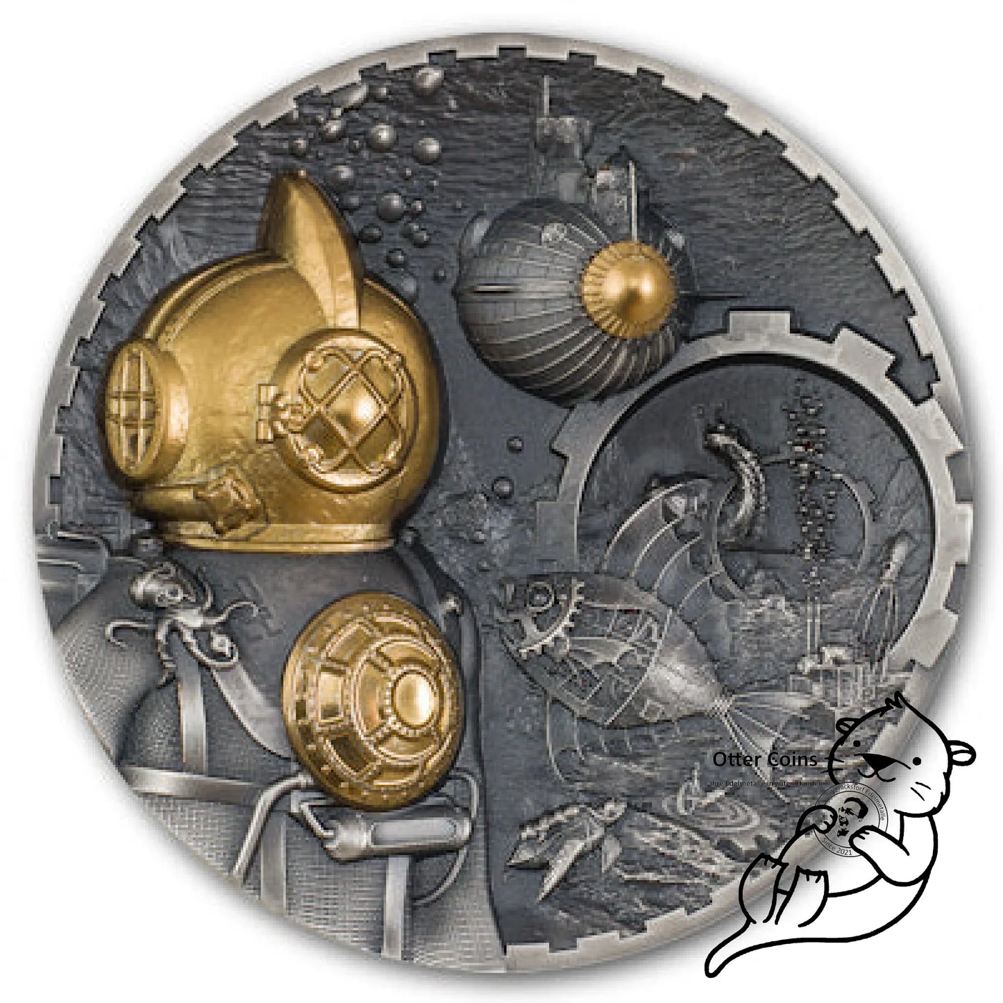 Cook Island CID Steampunk Nautilus*