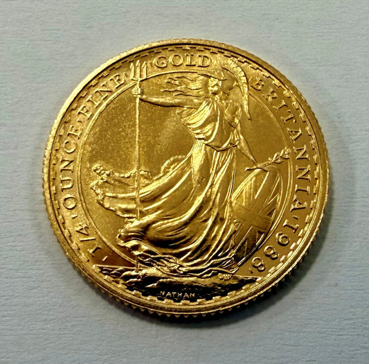 Britannia 1988 1/4 oz Goldmünze**