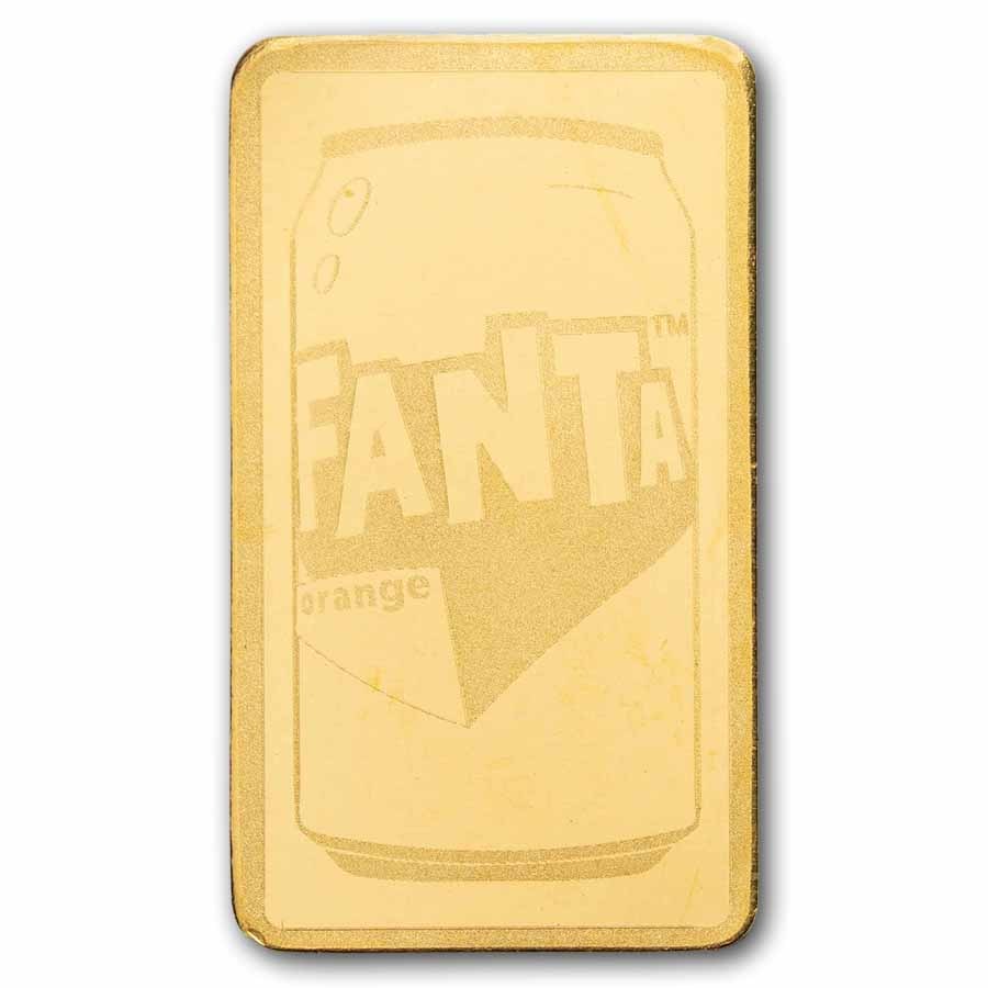 Fanta®  - 65th Anniversary - PAMP - 1 Gramm Goldbarren**