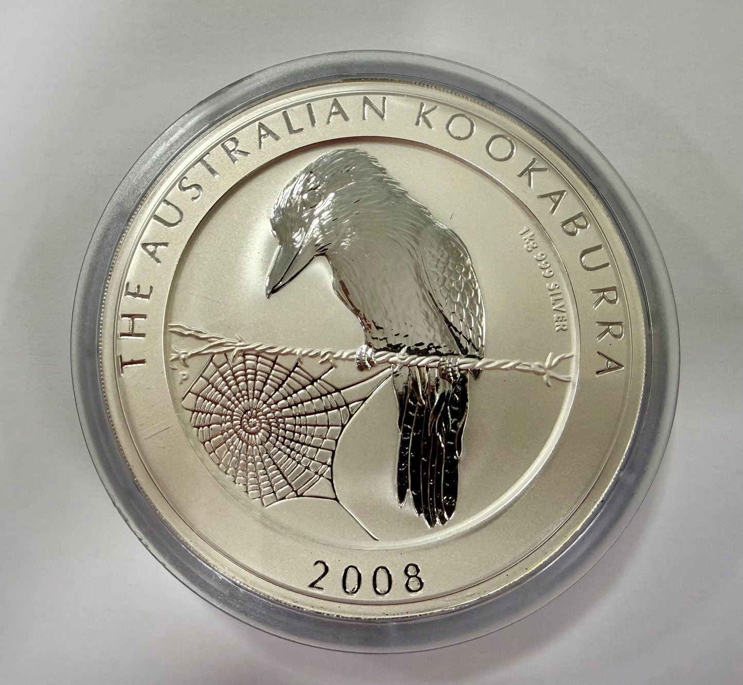 Kookaburra 2008 Perth Mint 1 Kilo Silbermünze BU*