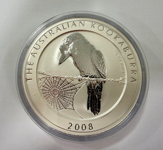 Kookaburra 2008 Perth Mint 1 Kilo Silbermünze BU*