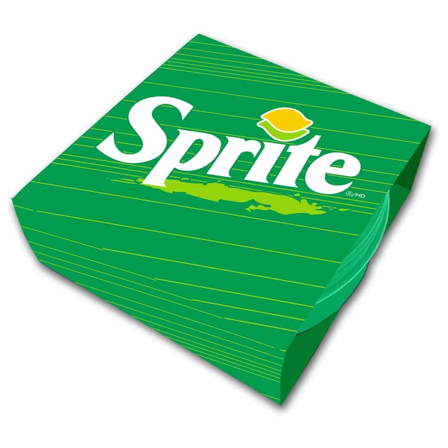 Sprite®  - 65th Anniversary - Bottle Cap - PAMP - 1,2 Gramm Goldmünze**