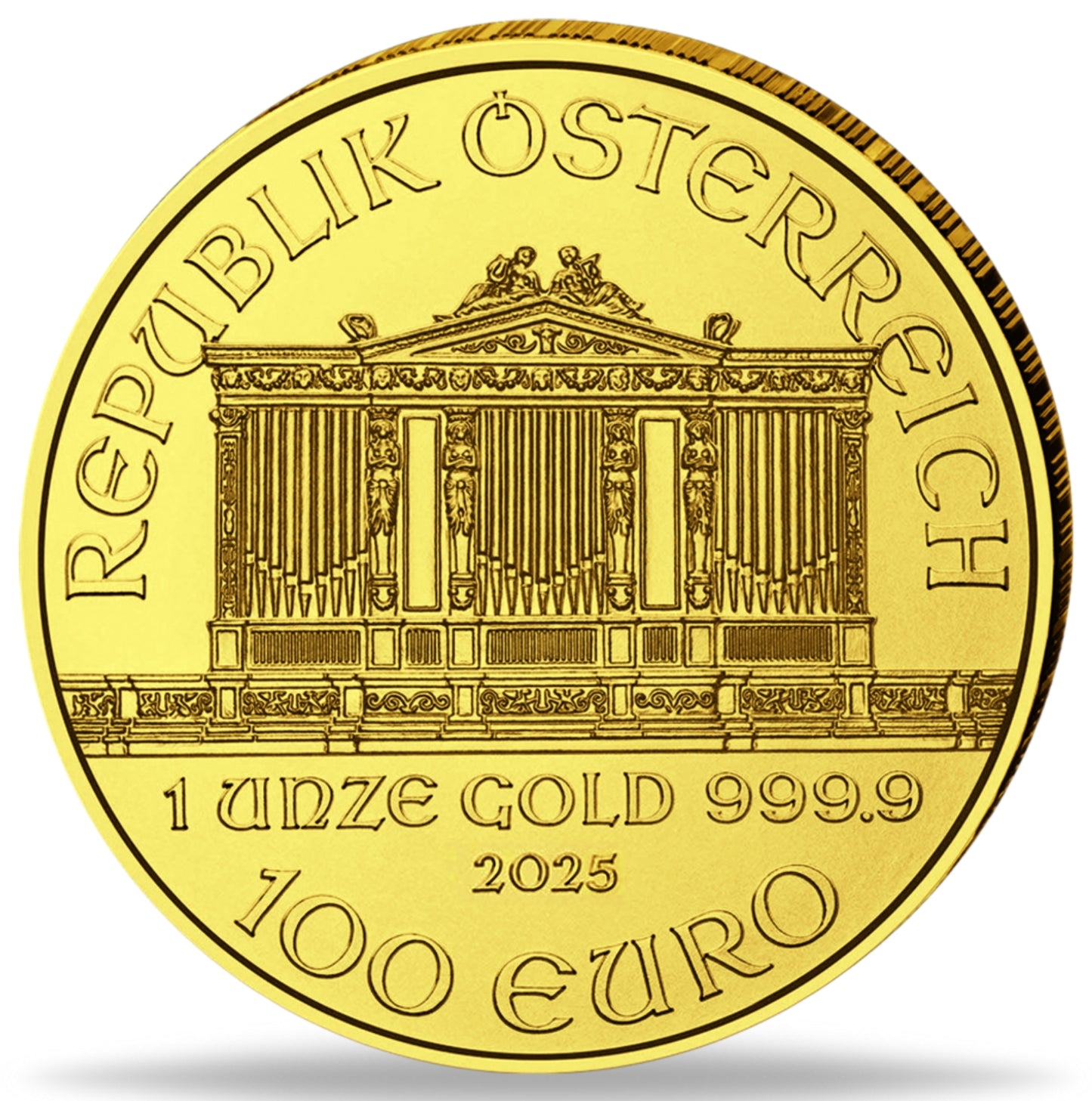 Wiener Philharmoniker 1 oz Goldmünze 2025**