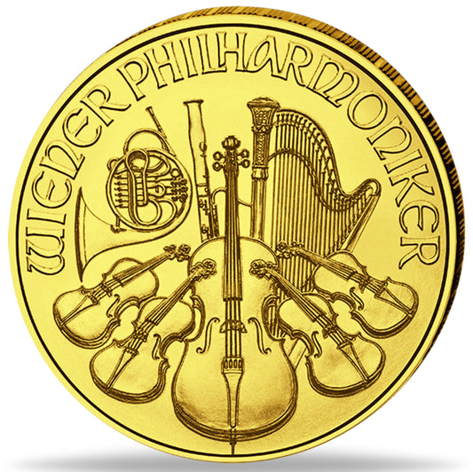 Wiener Philharmoniker 1 oz Goldmünze 2025**