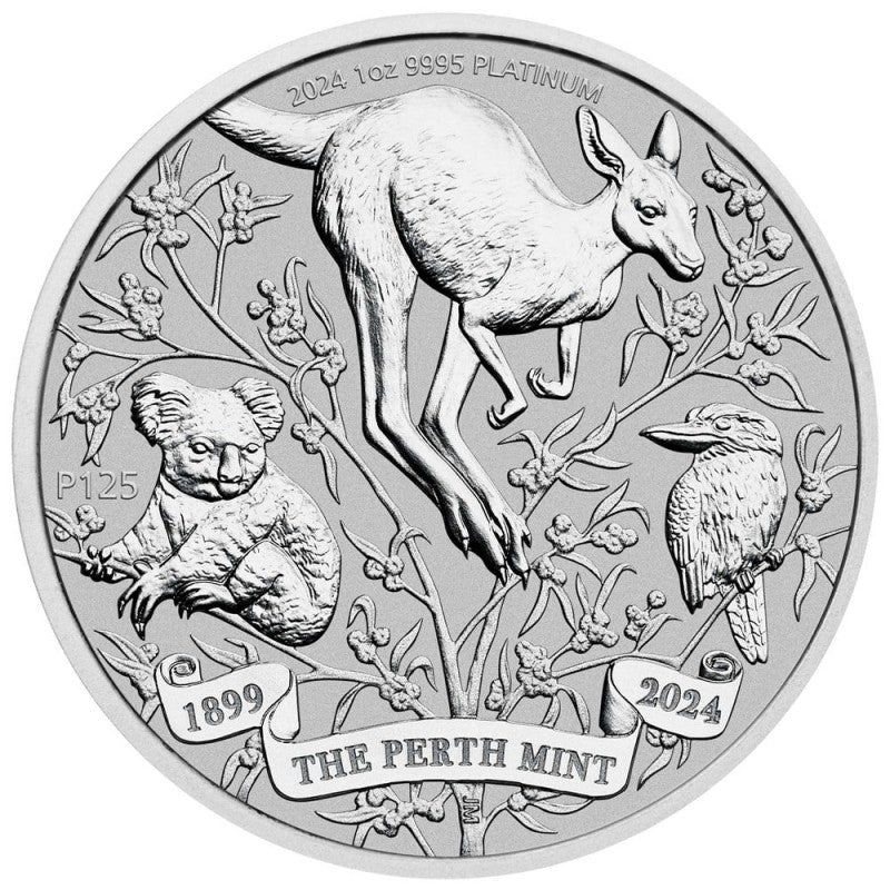 The Perth Mint 125. Jubiläum 2024 1 oz Platinmünze*