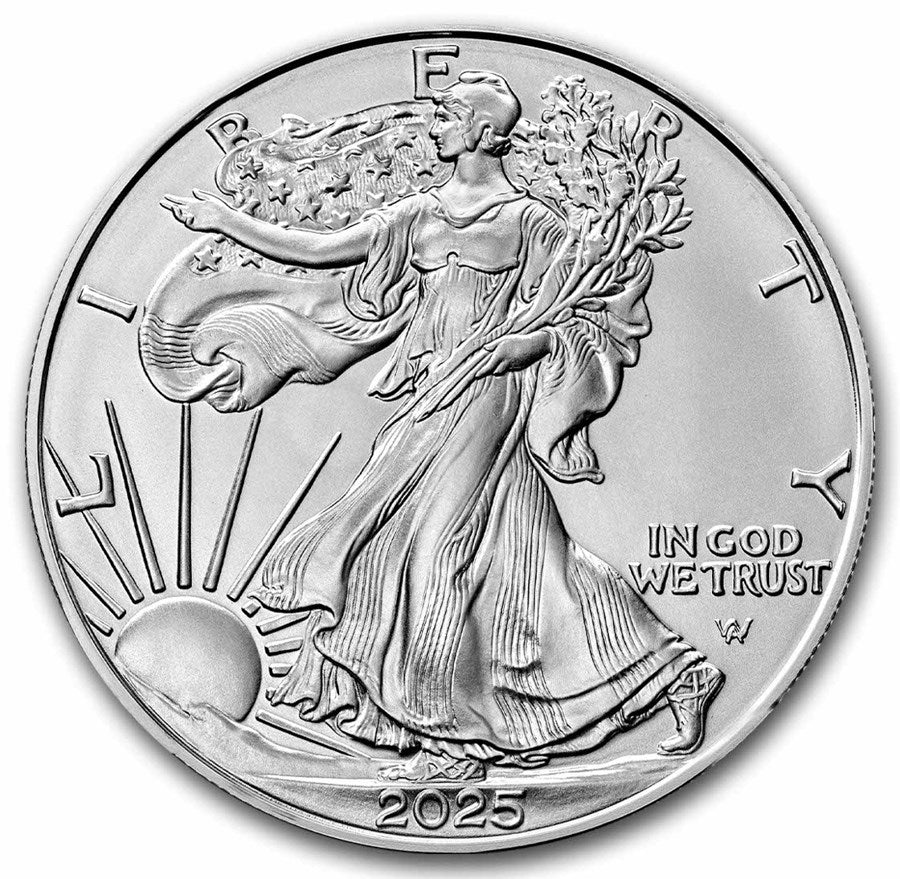 American Silver Eagle 2025 BU 1 oz Silbermünze