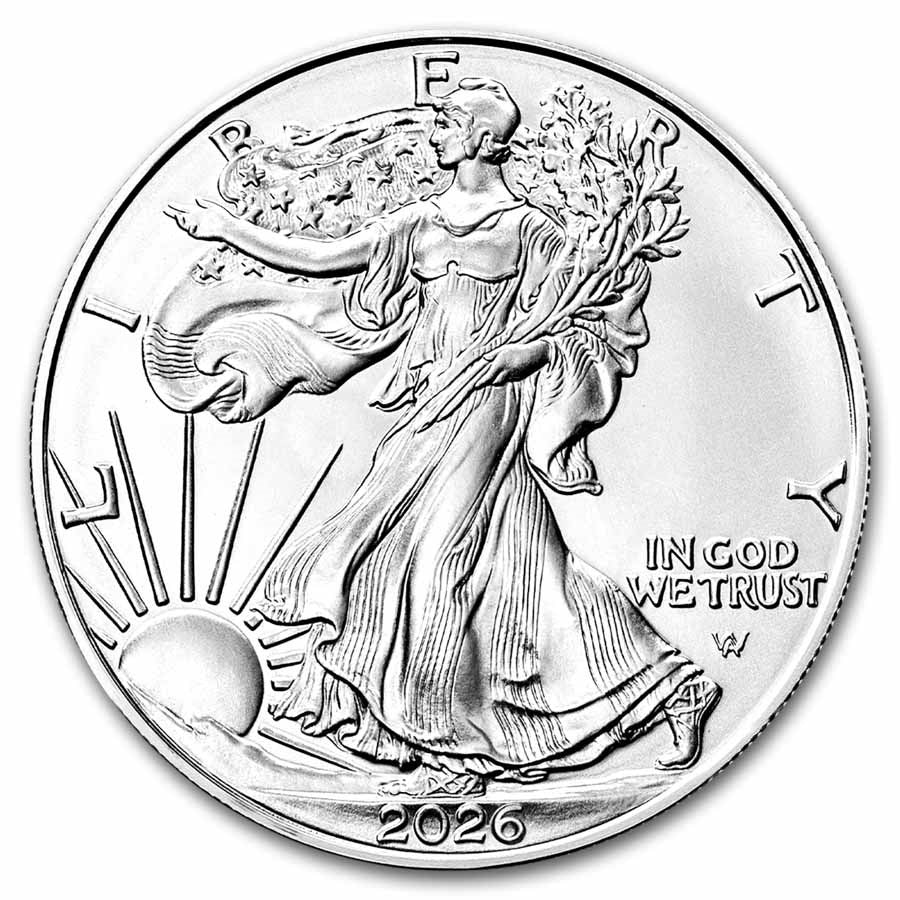 American Silver Eagle 2026 BU 1 oz Silbermünze