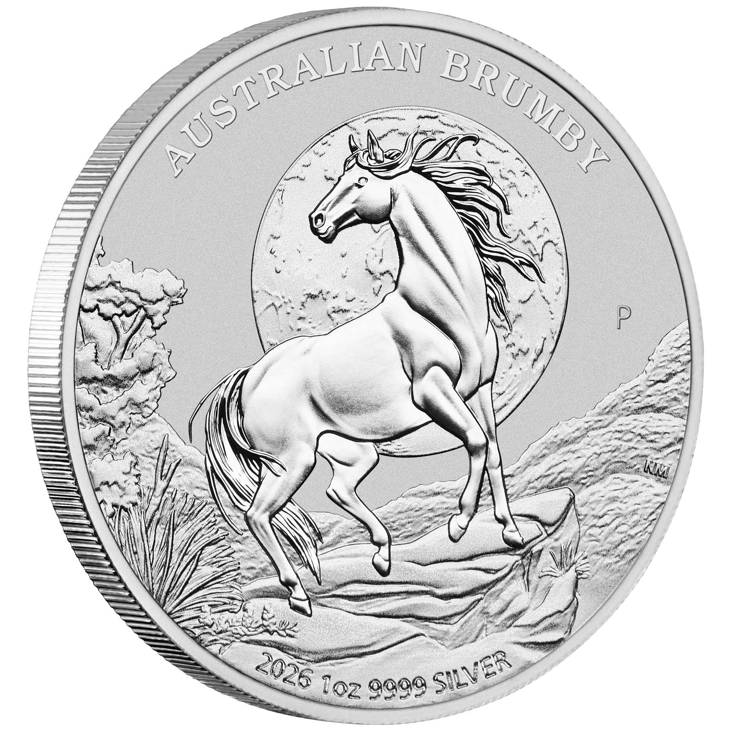 Australian Brumby 2026 1 oz Silbermünze BU