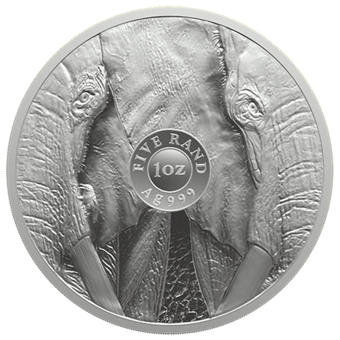 Big Five III, Elefant 1 Oz Silbermünze, 2024*