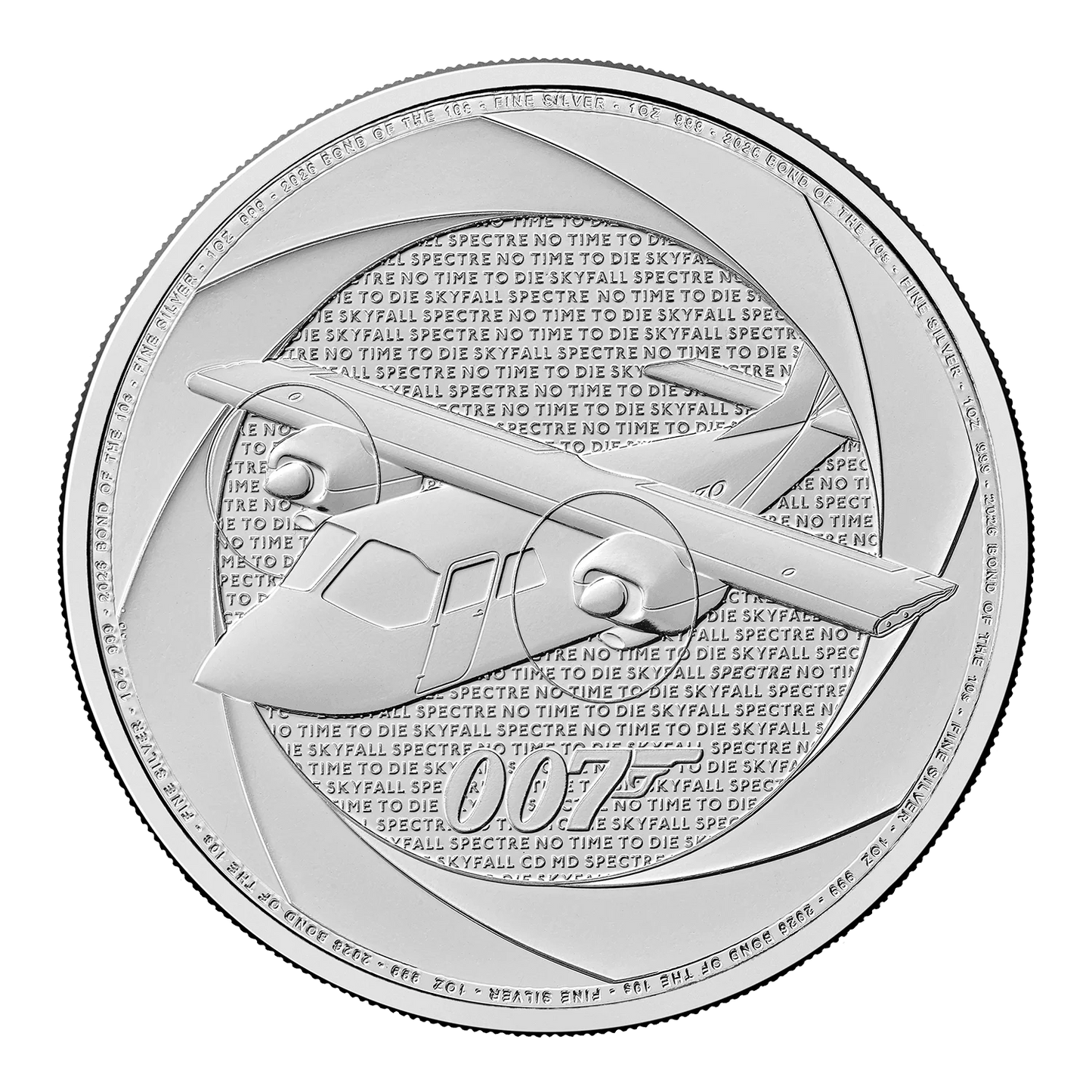 James Bond - Of The 2010's - 2026 - 1 oz  Silbermünze BU