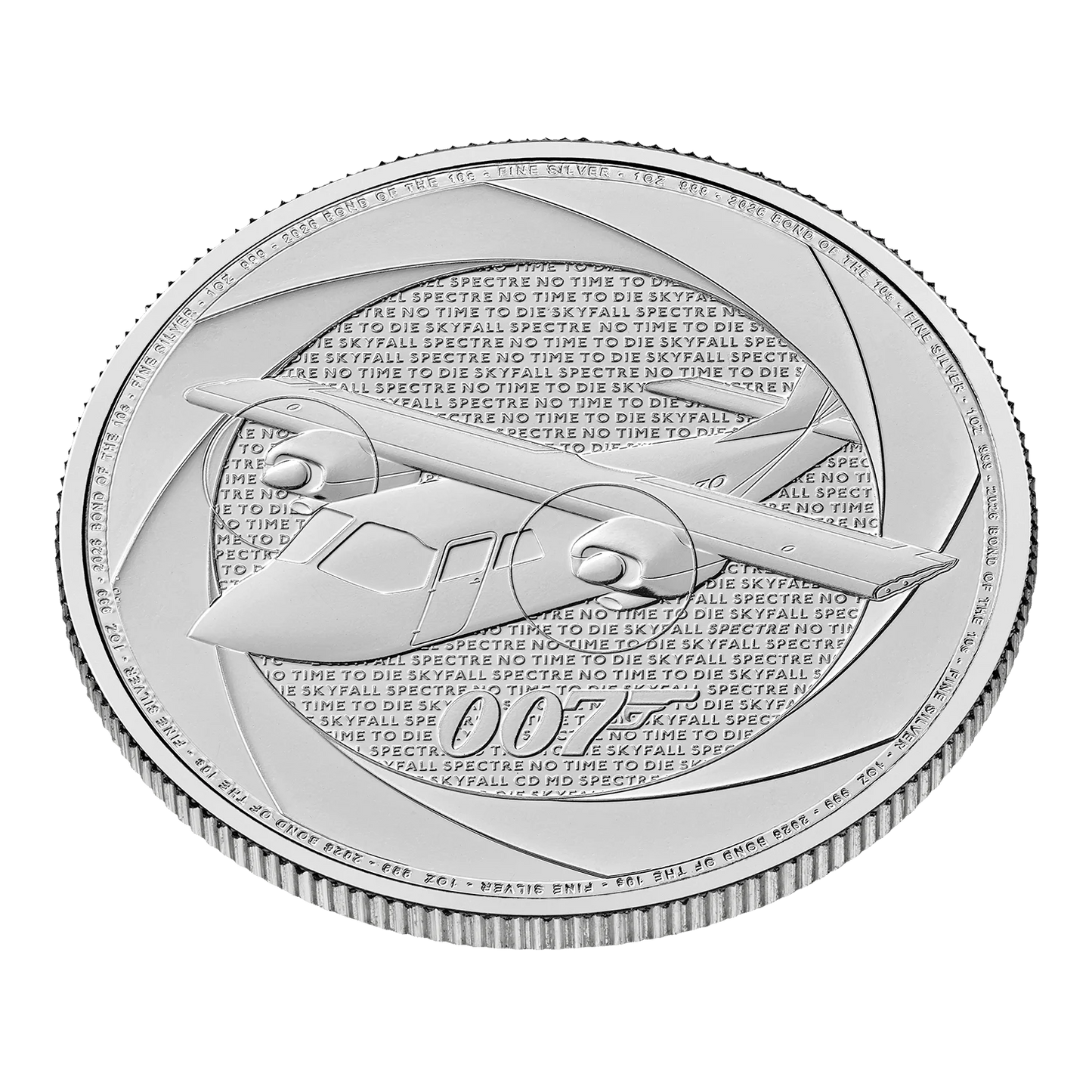 James Bond - Of The 2010's - 2026 - 1 oz  Silbermünze BU