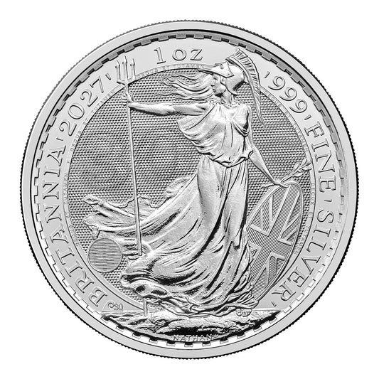Britannia 2027 - 30. Jubiläum - 1 oz Silbermünze BU