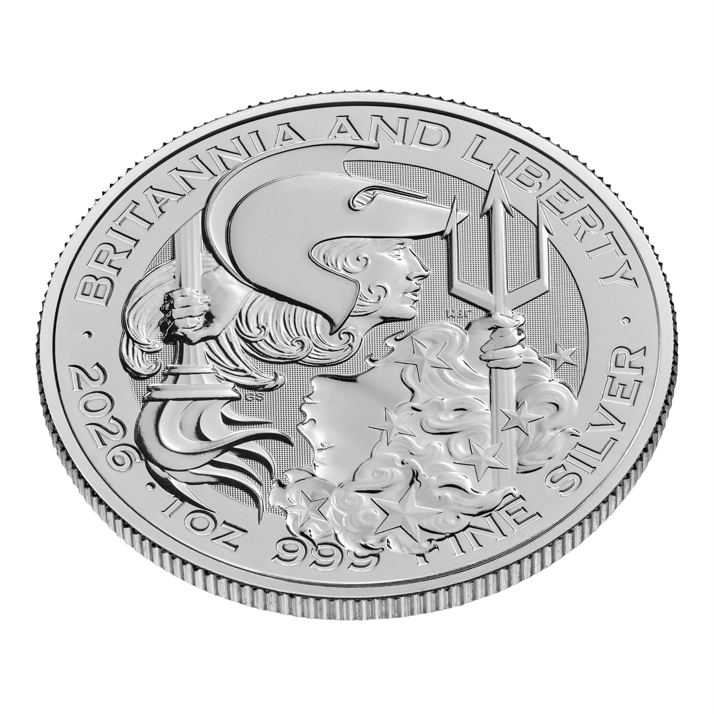 Britannia and Liberty 2026 - 1 oz Silbermünze BU