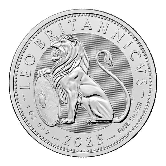 British Lion 2025 1 oz Silbermünze